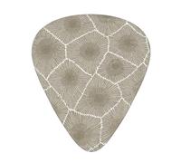 Petoskey Stone Premium Bass Electric Guitar Picks,Guitar Plectrum For Unparalleled Musical Experience