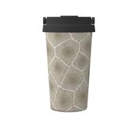 Petoskey Stone Print Stylish Insulated Coffee Mug - Full-Print Design For On-The-Go Sipping