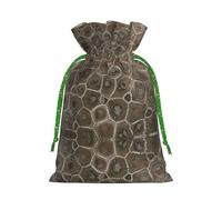 Petoskey Stone Printed Drawstring Gift Bags,Various Sizes, Bulk Plastic Packaging Bags