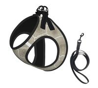 Petoskey Stone Printing Dog Summer Harness,Soft Light Puppy Vest,Breathable Pet Harness Reflective For Easy Walking