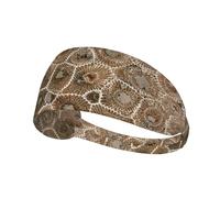 Petoskey Stone Printing One-Pack Comfortable Elastic Exercise Headband Athletic Band 4.3 * 13.4in Soft And Breathable â€‹