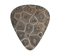 Petoskey Stone The 12 piece guitar pick pack is suitable for various electric guitars, acoustic guitars and bass guitars