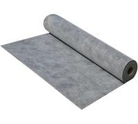 petour Waterproof Membrane 3.3ft x 98.5ft Waterproofing Underlay for Bathroom Wood Tile Ceramic 24mils Thick Underlayment Waterproof Polyethylene Fabric Roll for Bathroom, Sauna, Steam Room, Grey