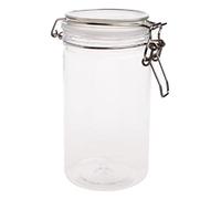 PETP Food Storage Milk Powder Box Clamp Lid Air Tight Sealed Locking Jar Kitchen Storage Jars Cereal Containers With Lids Food Kitchen Glass For Container Airtight Boxes Plastic Pet Air Tight Flour
