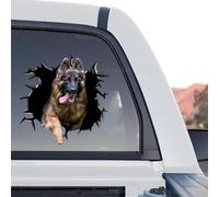 Petpalstickers Cute Dog Stickers for Car Window Decals Waterproof Funny Sticker (German Shepherd Car Decal)