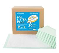 petphabet Cat Litter Box Pads kitten training pads- Litter Box Pads 16.9” x 11.4”-30 Count