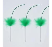 PetPhindU 3 Pcs Replacement Feather Wands for Hide-n-S at Toy P43 Model Only Accessories