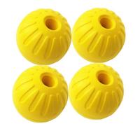 PetPhindU 4Pack DurableFoam Dog Balls 3.54 Inch Floating Fetch Toy for Aggressive Chewers, Soft Interactive Training Balls for Medium Large Dogs Outdoor Water Play