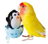 PetPhindU Bird Tumbler with Bell Inside, Intelligence Training Interactive Puzzle Accessory for Parrot, Parakeet, Cockatiel, Cockatoo, African Grey and Conure