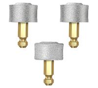PetPhindU Dog Nail Grinder Replacement Head, 3 Pcs Hard & Soft Grinding Bits for Small and Large Dogs Claw Grooming, Compatible with 1/6" Hex Shaft Nail Grinders