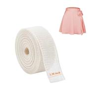 PetPhindU Narrow Hem Sewing Tape for Chiffon and Thin Fabric Fishbone Hem Tape Reusable Ban Roll Tape Seam Hemming Guide for Beginners and Tailors