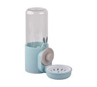 PetPhindU Pet Water Bottle 500ml Rabbit Water Feeder Non-Drip Automatic Kettle Small Animal Water Bottle Hanging Indoor Water Bowl for Bunny Chinchilla Hedgehog Squirrel (Light Blue,8.1 * 6.6in)