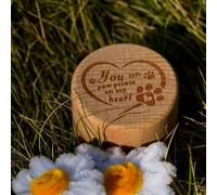 PetPhindU Wooden Pet Urn for Ashes Pet Memorial Box Storing Ashes Urn for Dog or Cat Cremation Keepsake Burial Box