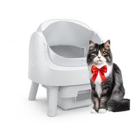 PetPivot Self-Cleaning Cat Litter Tray with Open Design, Automatic & M