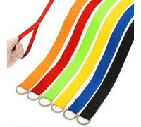 PETPMEEE Slip Lead Dog Leash, 6 FT Short Dog Leash with O-Ring for Walking Rescues Training Running Grooming Shelter, Strong Dog Leashes Control Small Meidum Large Dogs/Puppy