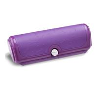 PetPog Deshedding Brush for Dogs, Cats & Horses - Multi-Colour - Gentle Grooming Comb with Stainless Steel Teeth, Ergonomic Handle, Easy Clean, For Long & Short Hair, Sensitive Skin (Purple)