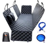 PETPROVED Dog Car Seat Cover for Dogs Hammock for Car Large Dog Covers for Cars Rear Back Seats Protector Waterproof Hammock Rear Back Seat Cover Blanket Universal