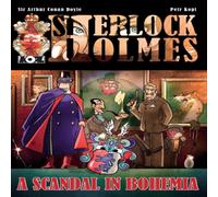 Petr Kopl A Scandal In Bohemia - A Sherlock Holmes Graphic Novel Paperback Book Petr Kopl Multicolor