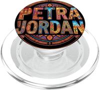 Petra City Name Travel Souvenir Landmark Tourist Gift PopSockets PopGrip for MagSafe