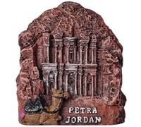Petra Jordan Refrigerator Magnet 3D Souvenir Travel Fridge Decoration Magnetic Sticker Craft Collection