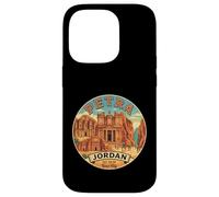 Petra Jordan Round Travel Souvenir Landmark Tourist Gift Case for iPhone 14 Pro