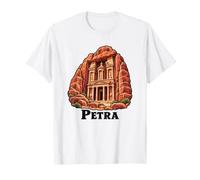Petra Jordan Treasury History Hiking Travel Lover T-Shirt