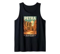 Petra Jordanian Souvenir Women Men Seven Wonders of The Worl Tank Top