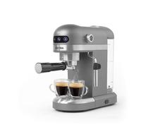 Petra PT5240 Espresso Coffee Machine - Milk Frothing Wand, 1.4L, Single & Double Shot, Stylish & Compact, 15-Bar Pressure, Barista Style Coffee, Latte, Cappuccino, Ground Coffee Compatible, 1465W