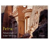 Petra - rock city in the desert UK-Version (Wall Calendar 2026 DIN A4 Landscape), CALVENDO 12 Month Wall Calendar