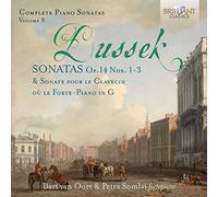 Petra Somlai; Bart van Oort - Dussek: Complete Piano Sonatas Op.14 no.1-3, Vol. 9
