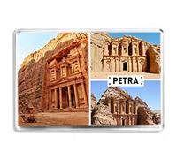 Petra - Wonders of the World - Souvenir Fridge Magnet - Gift