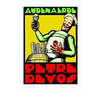 Petre Devos Beer Poster Retro Wall Art Vintage Style Home Decor Print (40x50 cm)