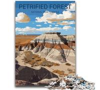 Petrified Forest National Park Jigsaw Puzzles 1000 Pieces for Adults Teens, Challenging Game And Family Play Birthday Present, Gifts, Wall Art 1000pcs(50x75cm)