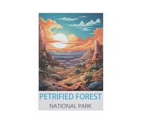 Petrified Forest National Park，Puzzle 1000 Pieces Of Paper Puzzles Suitable For Adults Children Families Stress Relief Puzzle Games（38x26cm）-AL77