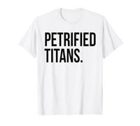 Petrified Titans Ancient Giant Theory Typography T-Shirt