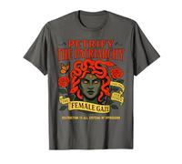 Petrify the Patriarchy Feminist Medusa the Female Gaze T-Shirt