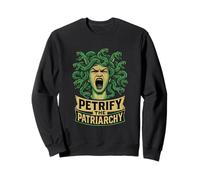 Petrify the Patriarchy Medusa Feminist Witch Sweatshirt