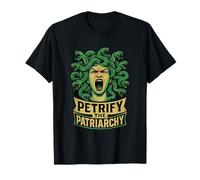 Petrify the Patriarchy Medusa Feminist Witch T-Shirt