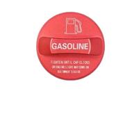 Petrol Cap Gas Diesel Fuel Tank Cap Cover Fit For Land Rover Discovery Sport LR4 5 Range Rover Sport Evoque Vogue Velar(Red Gas)