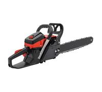 Petrol Chainsaw 18 Inch 58cc, Powerful Gasoline Chainsaw Gas Powered Chainsaws with Fuel Tank, Top Handle Chain Saw for Cutting Trees Trimming Branches Felling Big Trees, 12.5 Ft/S, 2.2kw