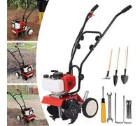 Petrol Cultivator Rotavator Tiller Garden Allotment Soil Vegetable Patch