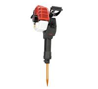 Petrol Demolition Hammer, 52CC 2 Stroke Concrete Breaker Hole Drill with 1.3L Fuel Tank, 1900W 20-55J Impact Gas Powered Jack Hammer with Point and Flat Chisel for Rock and Concrete