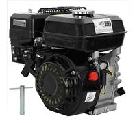 vidaXL Petrol Engine 6.5HP 4.8kW Black Gasoline Recoil Start Generator Motor