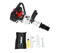 Petrol Engine Pile Rammer Post Driver Ram Fence Construction T Post Driver Fence Post Machine Pile Driver 32.6 CC 2 Stroke Driver Hand Rams Gardening Fence Post Rammer Air Cooling Tool