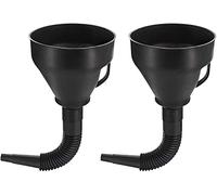 Petrol Filling Funnel Flexible Reusable Plastic Funnel Set 2 in 1 Automotive Funnel with Flexible Extension Tube and Filter for Car Automotiveand Household Uses Handy and professional