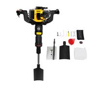 Petrol Garden Tree Digger 52cc 2 Stroke, Petrol Powered Excavator Digging Machine Handheld Trench Shovel For Digging Garden And Farm, 1.25KW