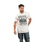 Petrol Heads Fast & Furious Charger Mens Mens T-Shirt Natural Petrol Heads Natural L
