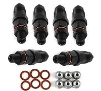 Petrol Injection Nozzles Compatible with for Patrol GU Y61 TD42 TD42T 6PCS Diesel Fuel Injectors Valve Engine Parts Fuel Petrol Injector Nozzle Car Accessories