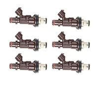 Petrol Injection Nozzles Compatible with for Tacoma 1999 2000 2001 2002 2003 2004 23209-62040 23250-62040 6Pcs Car Fuel Injection Nozzle Car Fuel Injector