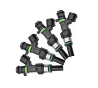 Petrol Injection Nozzles Compatible with for Tiida for Versa for March III K12 HR16DE 1.6L 4PCS Engine Fuel Injectors Nozzles 16600ED000 16600-ED000 FBY1160